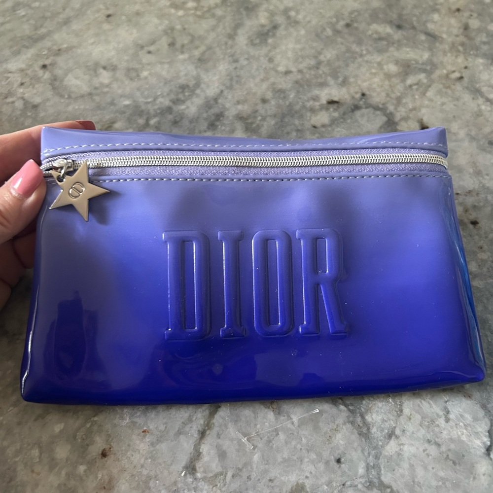 Dior Shiny Purple Cosmetic Case